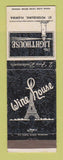Matchbook Cover - The Lighthouse Wine House St Petersburg FL