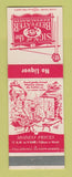 Matchbook Cover Sign of the Beefeater Restaurants Detroit Royal Oak Dearborn MI