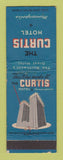 Matchbook Cover - Curtis Hotel Minneapolis MN WEAR