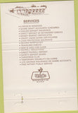 Matchbook Cover - Seaway Credit Union Massena NY 40 Strike