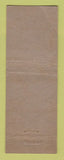 Matchbook Cover - Hotel Grim Texarkana AR TX WRITING