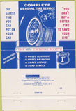 Matchbook Cover - Royal Tire Service Ft Lauderdale FL 40 Strike