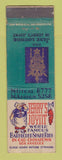 Matchbook Cover - Jerry's Joynt BBQ Los Angeles CA WEAR