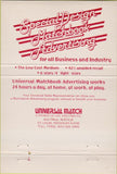 Matchbook Cover - Universal Match Troutdale OR rainbow 40 Strike