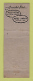 Matchbook Cover - Hotel Muehlebach Kansas City MO WEAR