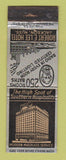 Matchbook Cover - Robert Lee Hotel Jackson MS WEAR