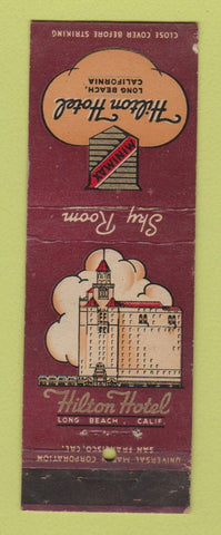 Matchbook Cover - Hilton Hotel Long Beach CA WEAR