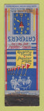 Matchbook Cover - Caterer's Long Beach CA restaurant WORN