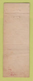 Matchbook Cover - Hotel Sacramento CA WEAR
