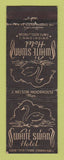 Matchbook Cover - White Swan Hotel Uniontown PA