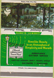 Matchbook Cover - Ellsworth Armacost Funeral Baltimore MD 40 Strike