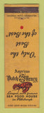 Matchbook Cover - American Dutch Pantry Pittsburgh PA restaurant WEAR
