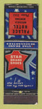 Matchbook Cover - Star Brand Shoes Palace Hotel Missoula MT WEAR