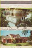 Matchbook Cover - Donald B Johnson Funeral Bedford Hudson OH 40 Strike