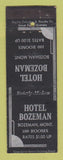 Matchbook Cover - Hotel Bozeman MT WEAR
