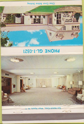 Matchbook Cover - McMahon Funeral Home East Cleveland OH 40 Strike