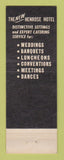 Matchbook Cover - Henrose Hotel Detroit MI