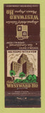 Matchbook Cover - Westward Ho Hotel Phoenix AZ WEAR