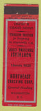 Matchbook Cover - Northeast Trucking Corp Washington DC