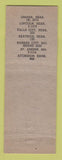 Matchbook Cover - Darling Transfer Trucking Omaha NE