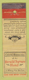 Matchbook Cover - Herald Square Hotel New York City WORN