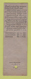 Matchbook Cover - Herald Square Hotel New York City WORN
