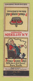 Matchbook Cover - Prince George Hotel New York City WEAR