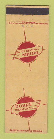 Matchbook Cover - Dohrn Transfer Trucking Rock Island IL