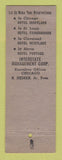 Matchbook Cover - Hotel Portage OH