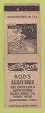 Matchbook Cover - Rod's Delray Diner Delray Beach FL