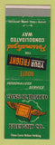 Matchbook Cover - Consolidated Freight Trucking MI Michigan