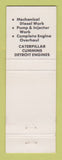 Matchbook Cover - Rihm Motors Kenworth Semi Trucks Rochester St Paul MN