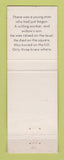 Matchbook Cover - Farther & Son Garage Auto Repair Detroit MI