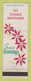Matchbook Cover - Springmeier Shipping Christmas