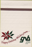 Matchbook Cover - Garden National Bank Garden City KS 40 Strike