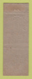 Matchbook Cover - Hotel Vendome Evansville IN WEAR