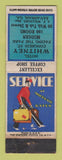 Matchbook Cover - Hotel Whitney Savannah GA bellhop WEAR