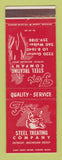 Matchbook Cover - Fox Steel Treating Detroit MI WEAR