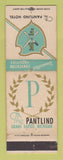 Matchbook Cover - Pantlind Hotel Grand Rapids MI