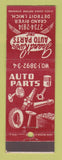 Matchbook Cover - Grand River Auto Parts Detroit MI