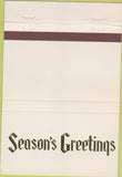 Matchbook Cover - Military SCA Services 40 Strike