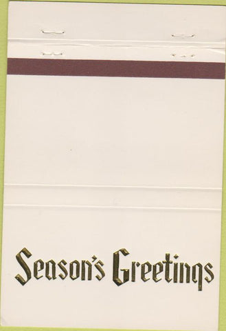 Matchbook Cover - Military SCA Services 40 Strike