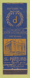 Matchbook Cover - Pantlind Hotel Grand Rapids MI WORN