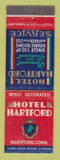 Matchbook Cover - Hotel Hartford CT