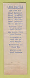Matchbook Cover - Hotel Hartford CT
