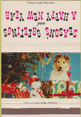 Matchbook Cover - United States Steel Pittsburgh PA christmas 40 Strike
