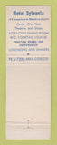 Matchbook Cover - Sylvania Hotel Philadelphia PA