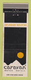Matchbook Cover - Caravan Motor Hotels Fort Worth TX WEAR