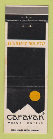 Matchbook Cover - Caravan Motor Hotels Fort Worth TX WEAR