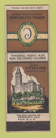 Matchbook Cover - Hotel Cleveland OH